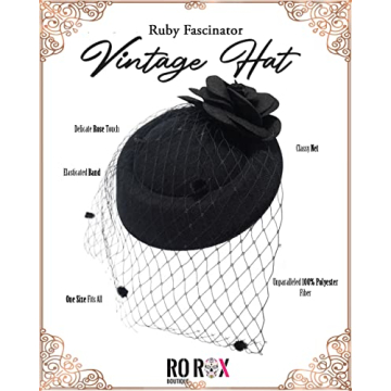 Ro Rox Vintage Fascinator Hat for Women