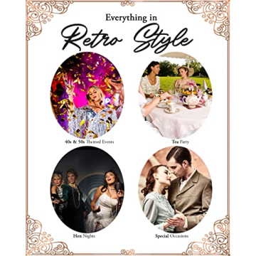 Ro Rox Vintage Fascinator Hat for Women