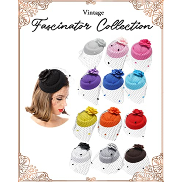 Ro Rox Vintage Fascinator Hat for Women