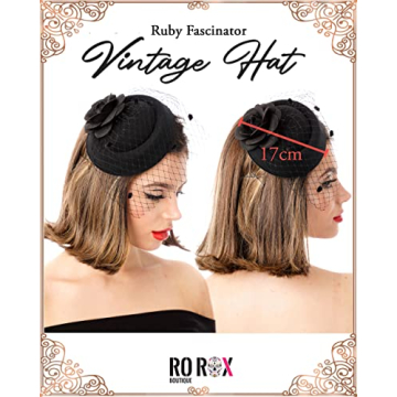 Ro Rox Vintage Fascinator Hat for Women