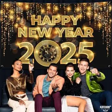KatchOn Happy New Year Banner 2025 for Celebrations