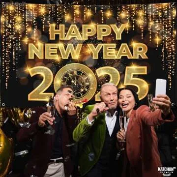 KatchOn Happy New Year Banner 2025 for Celebrations
