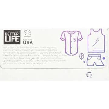 Soft and Safe Better Life Dryer Sheets 80 Count