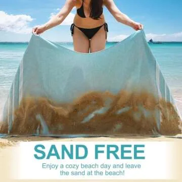 6 Packs Oversized Cotton Turkish Beach Towels Set Bulk 74"x38" Extra Large Sand Free Quick Dry Absorbent Swim Bath Camping Pool Towel Travel Blanket Adult Essentials Cruise Accessories Vacation Stuff