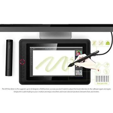 XPPen Artist12 Pro 11.6" Drawing Tablet - Ultimate Graphics Solution