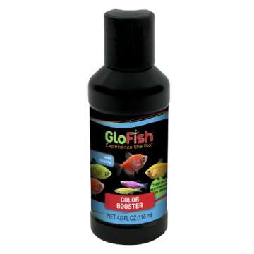 GloFish 19667 Color Booster, 4-Ounce - Vibrant Aquarium Enhancer for Healthy Fish