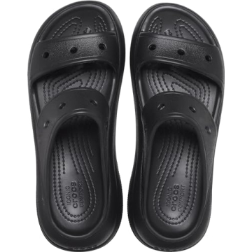 Crocs Unisex Classic Crush Sandal for Ultimate Comfort