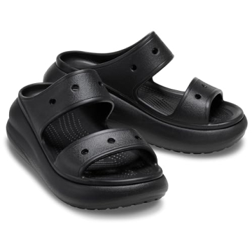 Crocs Unisex Classic Crush Sandal for Ultimate Comfort