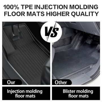 All Weather Floor Mats for Tesla Model Y 2021-2024
