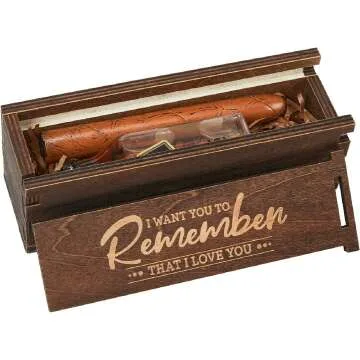 Wooden Gift Box for Men - Anniversary & Birthday