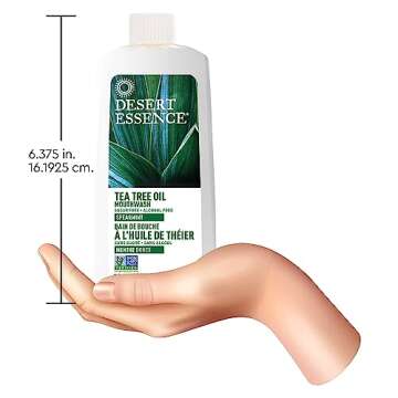 Desert Essence Alcohol-Free Mouthwash - Gentle Oral Care