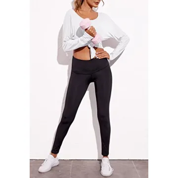 Open Back Workout Tops for Women - Stylish & Comfortable