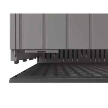 Rubbermaid 7x7 Ft Outdoor Storage Shed for Tools