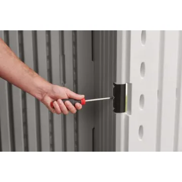 Rubbermaid 7x7 Ft Outdoor Storage Shed for Tools