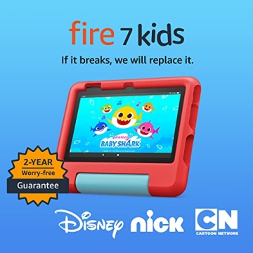 Amazon Fire 7 Kids Tablet - Ad-Free | 10-hr Battery