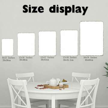 Dog Lovers Metal Wall Decor Sign - 12x18