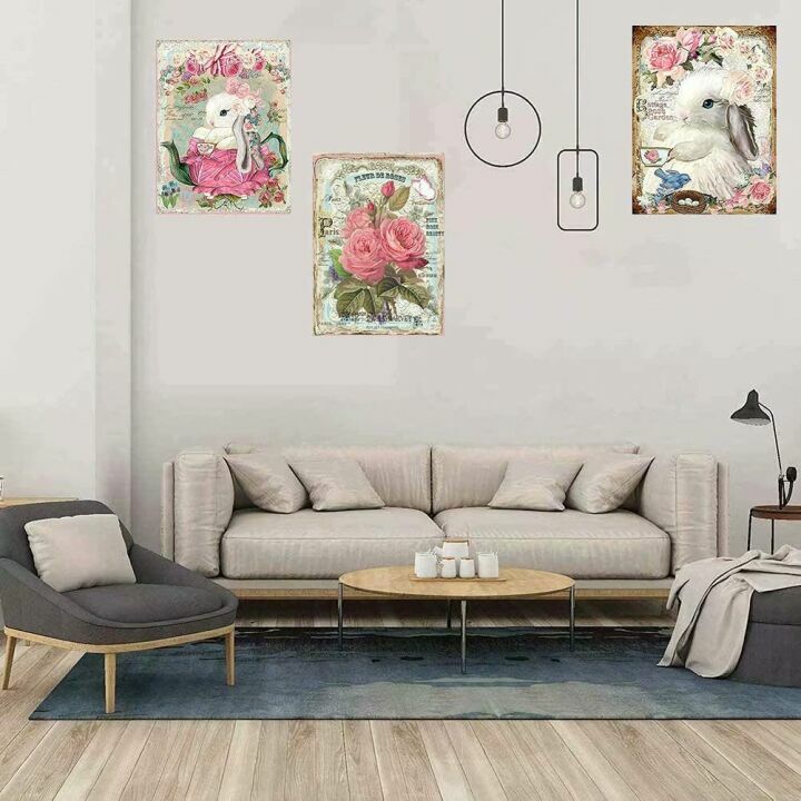 Dog Lovers Metal Wall Decor Sign - 12x18