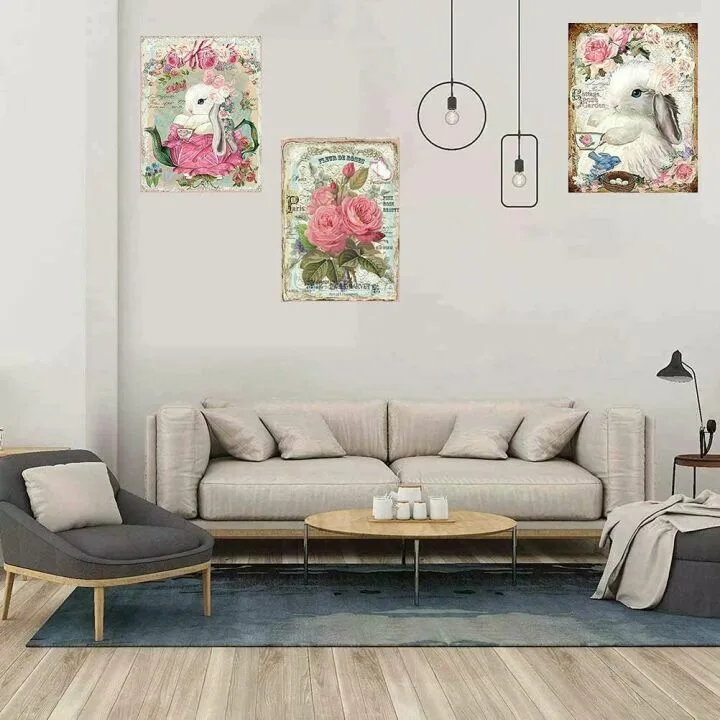 Dog Lovers Metal Wall Decor Sign - 12x18