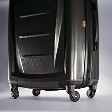 Samsonite Winfield 2 Hardside Luggage with Spinner Wheels, 3-Piece Set (20/24/28), Charcoal