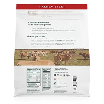 Organic Grass Fed Whey Protein Powder, Keto Friendly