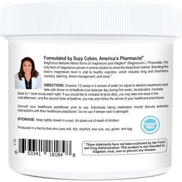 MagFocus Magnesium L-Threonate for Wellness and Focus