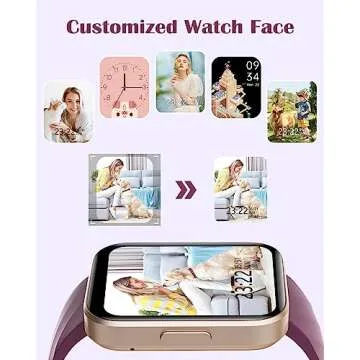 RUIMEN Smart Watch with HD Screen for All Ages
