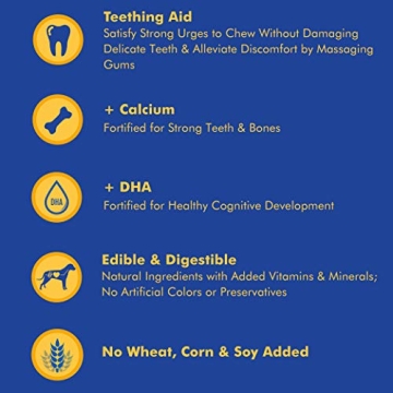 N-Bone Puppy Teething Rings Chicken Flavor for Happy Dogs