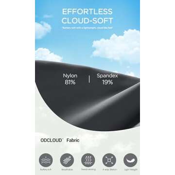 ODODOS Cloud Feeling Ruched Yoga Leggings for Women 7/8 Length High Waist Crossover Yoga Pants, Charcoal, Medium