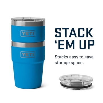 YETI Rambler 16 oz Tumbler - Stainless Steel & Insulated