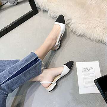 LEHOOR Stylish Slingback Pumps for Everyday Elegance