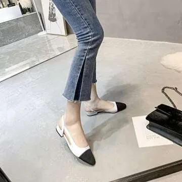 LEHOOR Stylish Slingback Pumps for Everyday Elegance