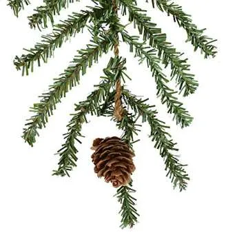 Vickerman 24" Caramel Pine Tree - Unlit with Burlap Base