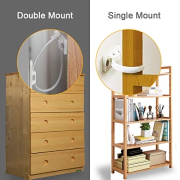 Anti-Tip Furniture Straps Kit for Safety and Stability