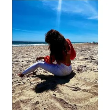 Stylish Women's Puff Long Sleeve Swimsuit