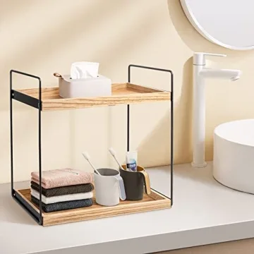 HNRLOY Stylish Bathroom Counter Organizer for All Needs