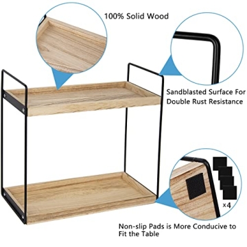 HNRLOY Stylish Bathroom Counter Organizer for All Needs