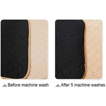 2 pcs Guinea Pig Cage Liners - Washable Guinea Pig Pee Pads, Waterproof Reusable & Anti Slip Guinea Pig Bedding Fast and Super Absorbent Pee Pad for Small Animals Rabbit Hamster Rat