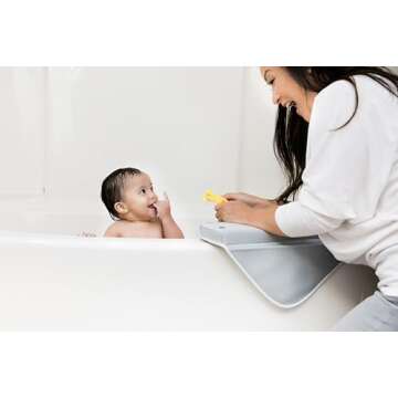 Ubbi Cushioned Elbow Rest - Non-Slip Bath Time Essential