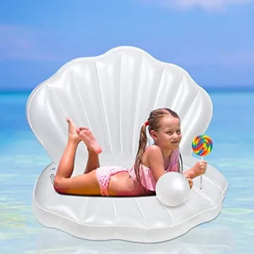 Zcaukya Inflatable Mermaid Pool Float for Summer Fun