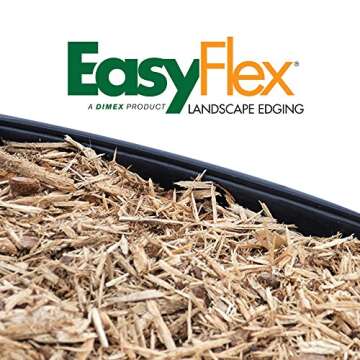 EasyFlex Heavy Duty No-Dig Edging Kit - 100ft of Eco-Friendly Landscape Edging