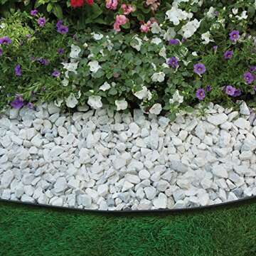 EasyFlex Heavy Duty No-Dig Edging Kit for Stylish Landscapes