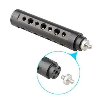 CAMVATE Aluminum Alloy Camera Handle Grip (Black) DSLR Stabilizer Light Mount for Camera Accessory Mount - 0967