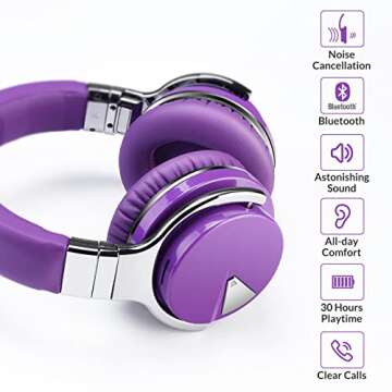 Million Sold 10 Years Classic E7 Active Noise Cancelling Headphones with Upgraded Noise Cancellation...