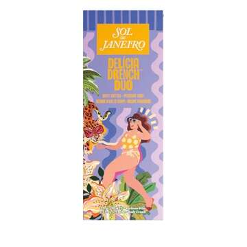 SOL DE JANEIRO Delicia Drench Duo Gift Set | Delicia Drench Body Butter 75 mL & Cheirosa 59 Perfume Mist 30 mL Mini Discovery Set