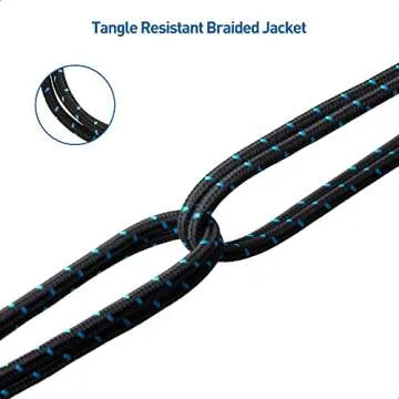 Cable Matters Braided USB C to Micro USB Cable 3.3 ft - Durable Connection