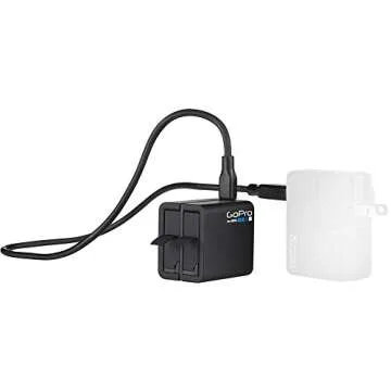 GoPro Dual Battery Charger + Battery - Charge Two Batteries Simultaneously