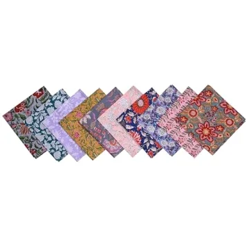 Hand Block Print Napkins - 10 Pc Colorful Cotton Set