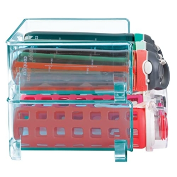 Stylish Stackable Wine Rack for Fridges | mDesign