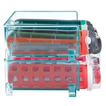 Stylish Stackable Wine Rack for Fridges | mDesign