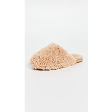 UGG Women's Cozy Maxi Curly Slide Slipper in Sand